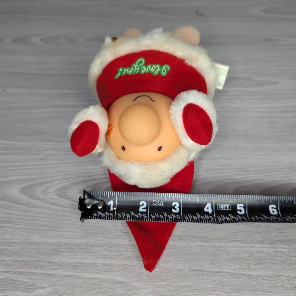 Vintage 1986 American Greetings Santa Ziggy I Love You Plush Christmas